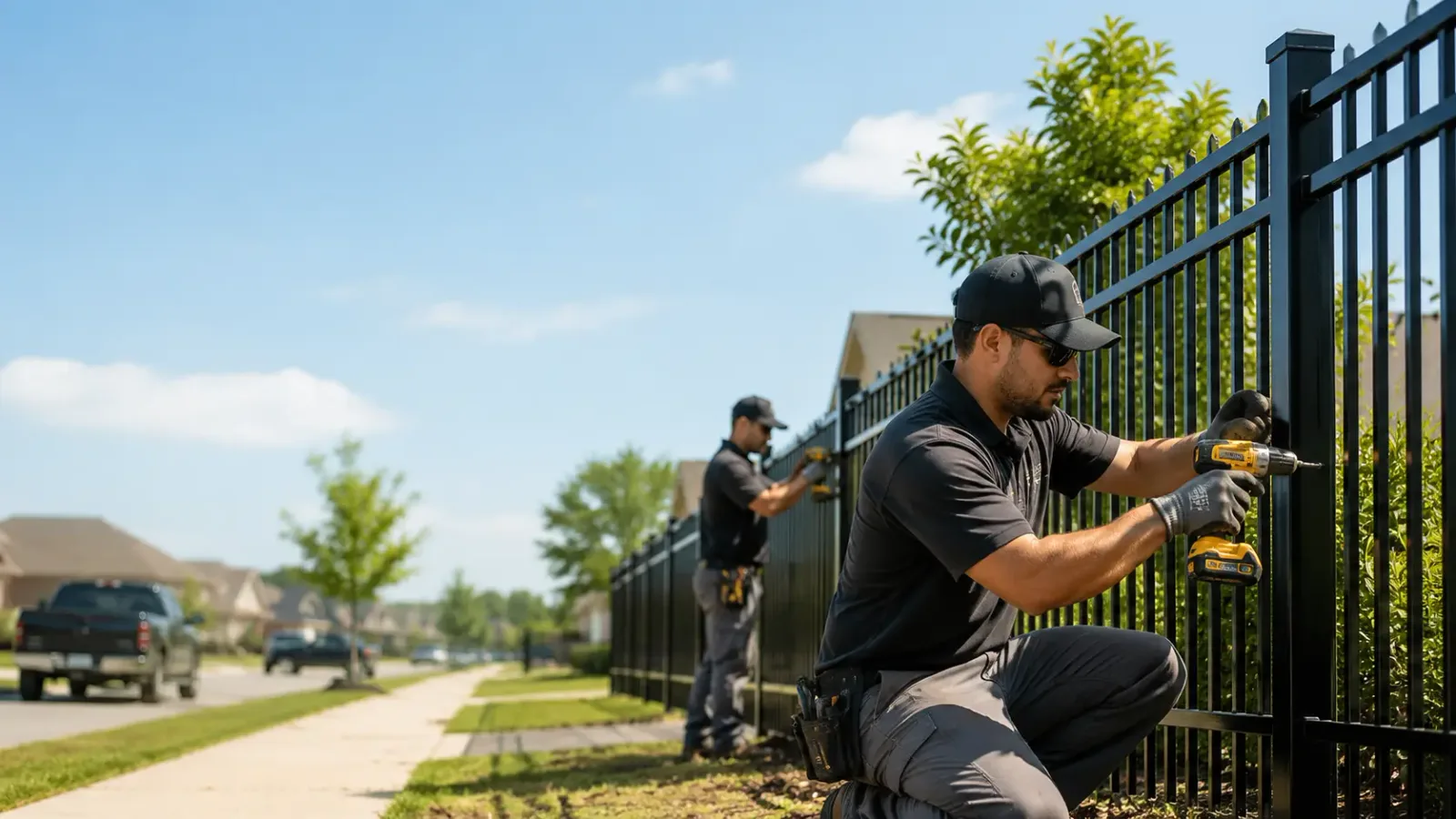 Metal Fence Installation in Bladensburg, MD